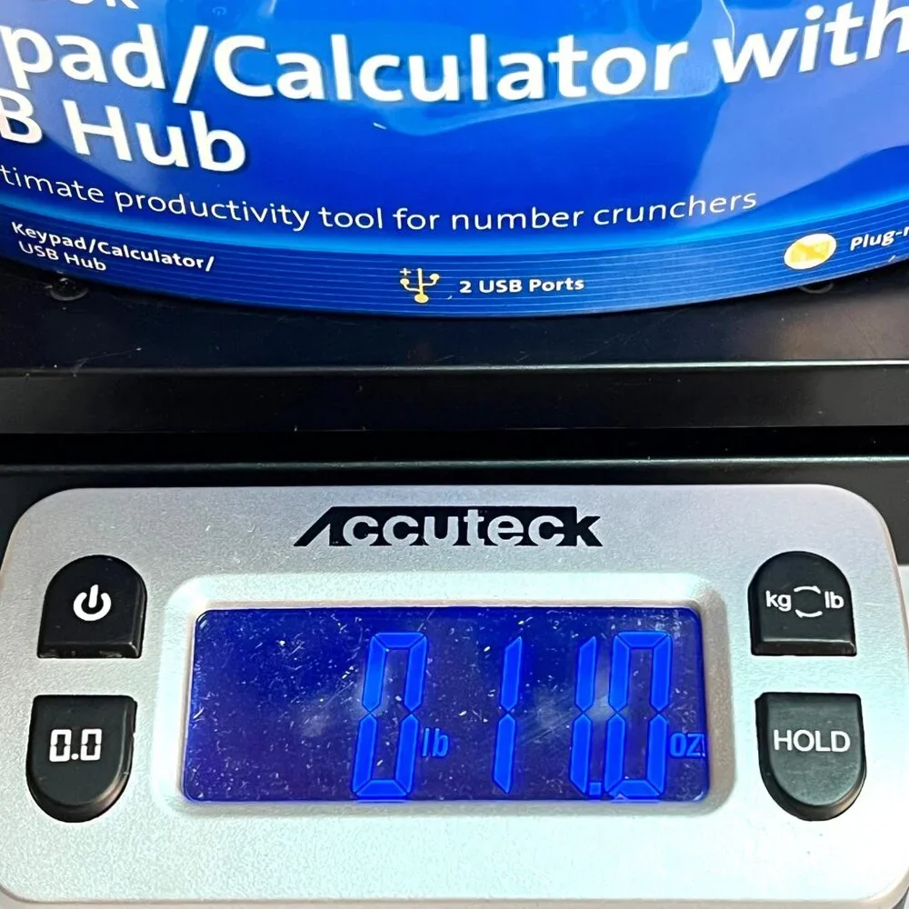 Kensington Notebook Keypad Calculator With USB Hub 3-in-1 Productivity Tool